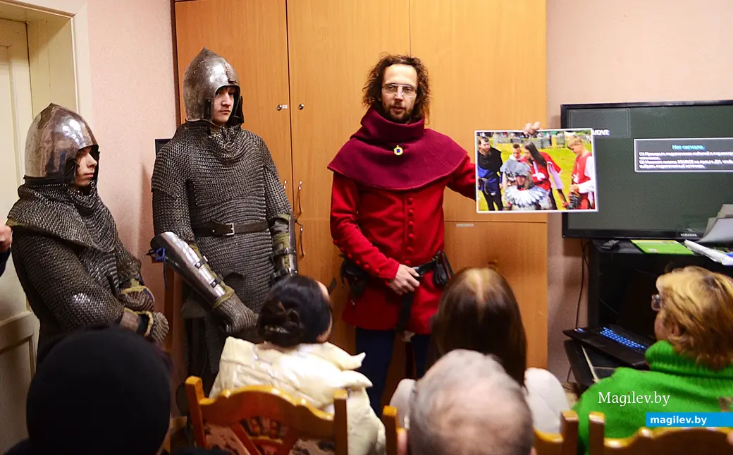 20.02.2025, Могилев, фотоклуб «Радуга», открытие выставки «Путешествие в Средневековье».