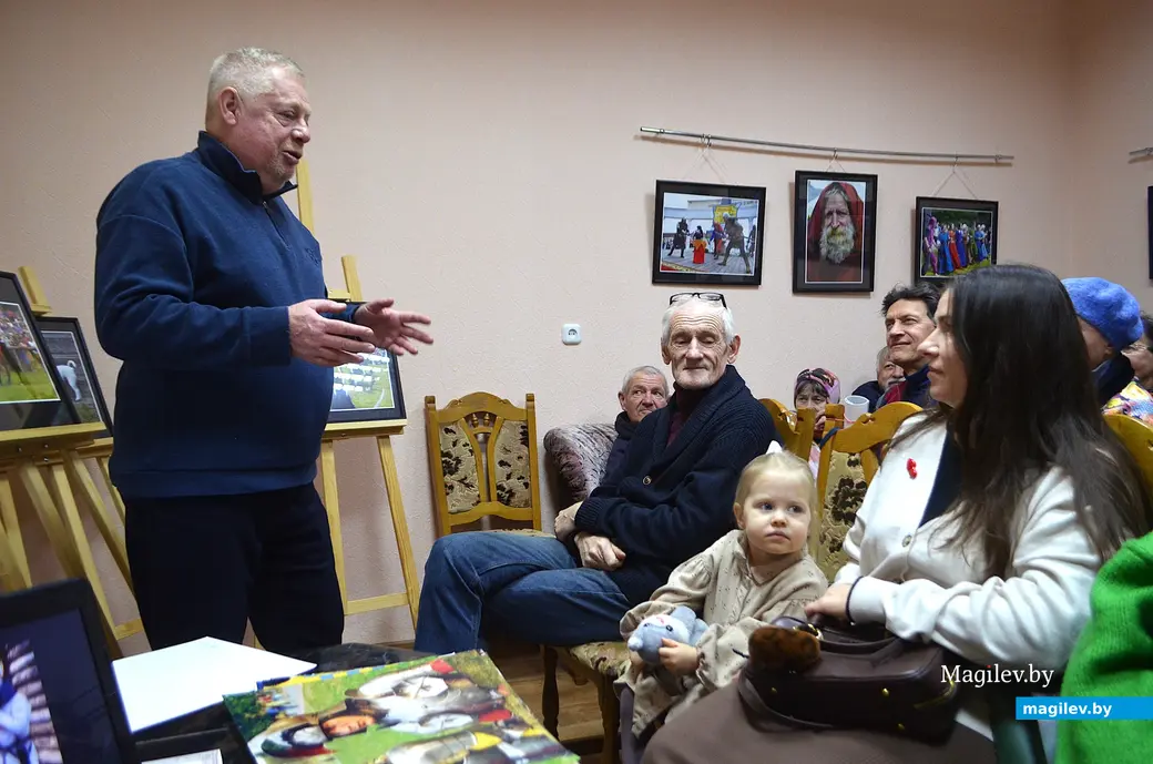 20.02.2025, Могилев, фотоклуб «Радуга», открытие выставки «Путешествие в Средневековье».