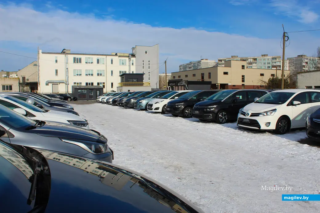 Февраль 2025 года. Могилев. Автохаус сети Butikavto: улица Мовчанского, 4б.