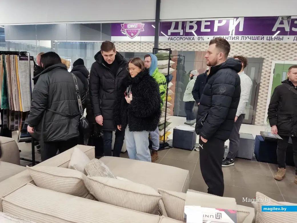 22.02.2025 г. Могилев, ТЦ «Калужский», салон мягкой мебели Soff.by