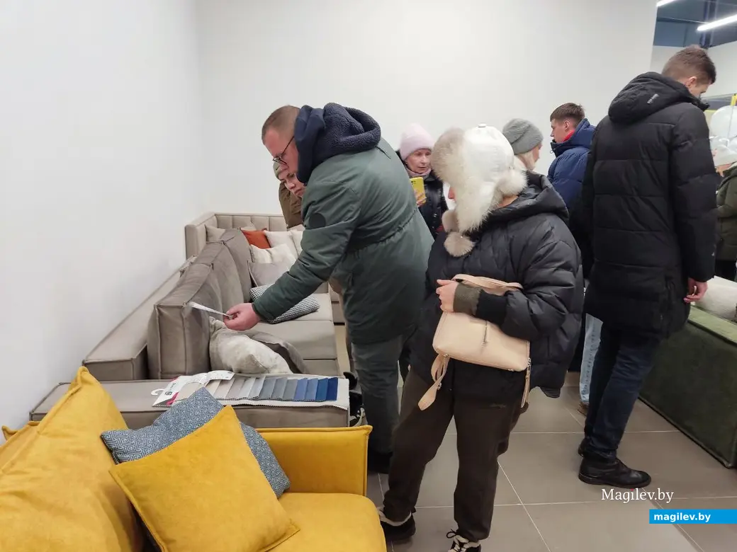 22.02.2025 г. Могилев, ТЦ «Калужский», салон мягкой мебели Soff.by