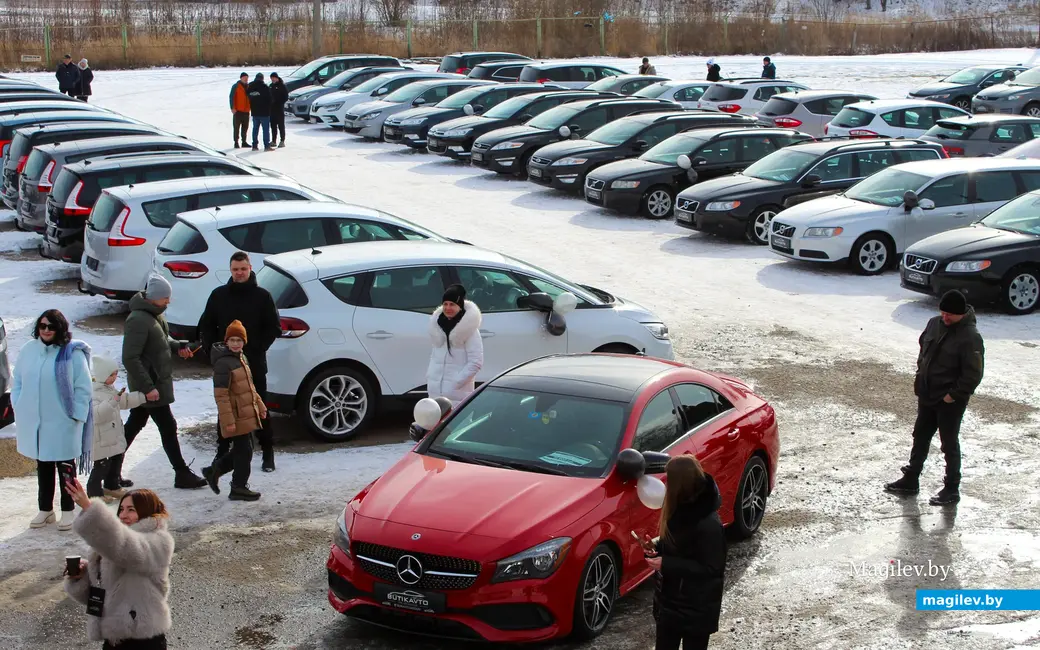 Февраль 2025 года. Могилев. Автохаус сети Butikavto: улица Мовчанского, 4б.