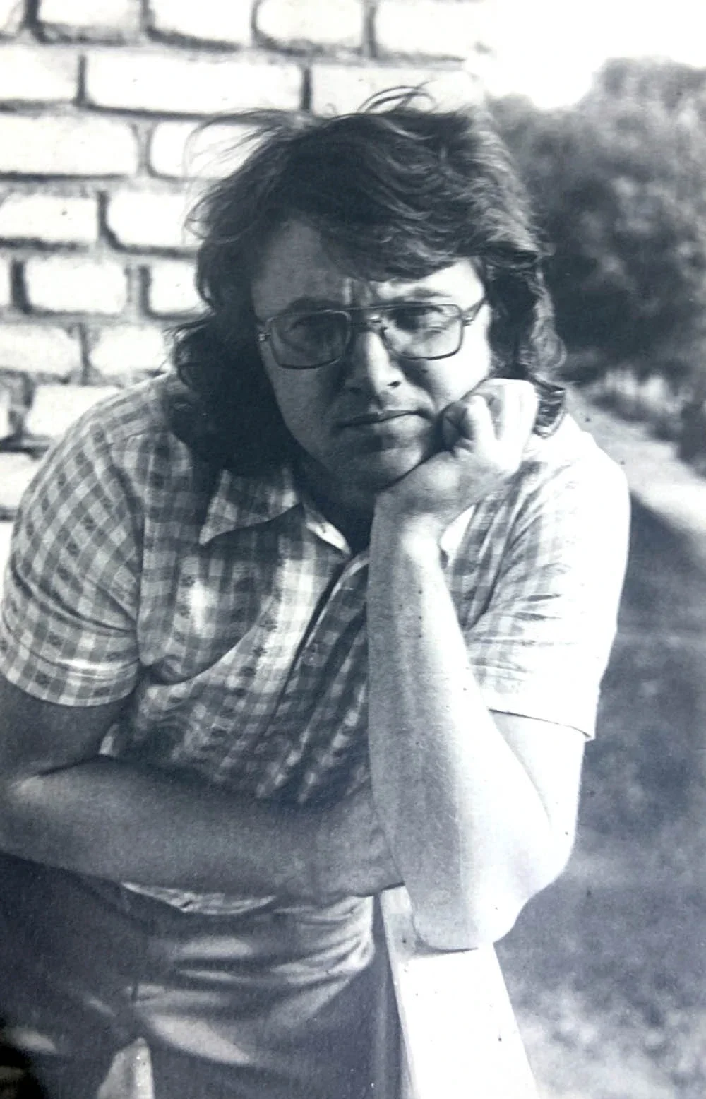 1980-е. Валерий Иванов. Фото предоставлено районным музеем Глуска.