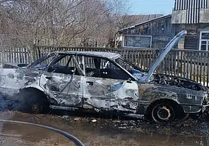 Два автомобиля горели сегодня в области: в Осиповичах и Могилевском районе
