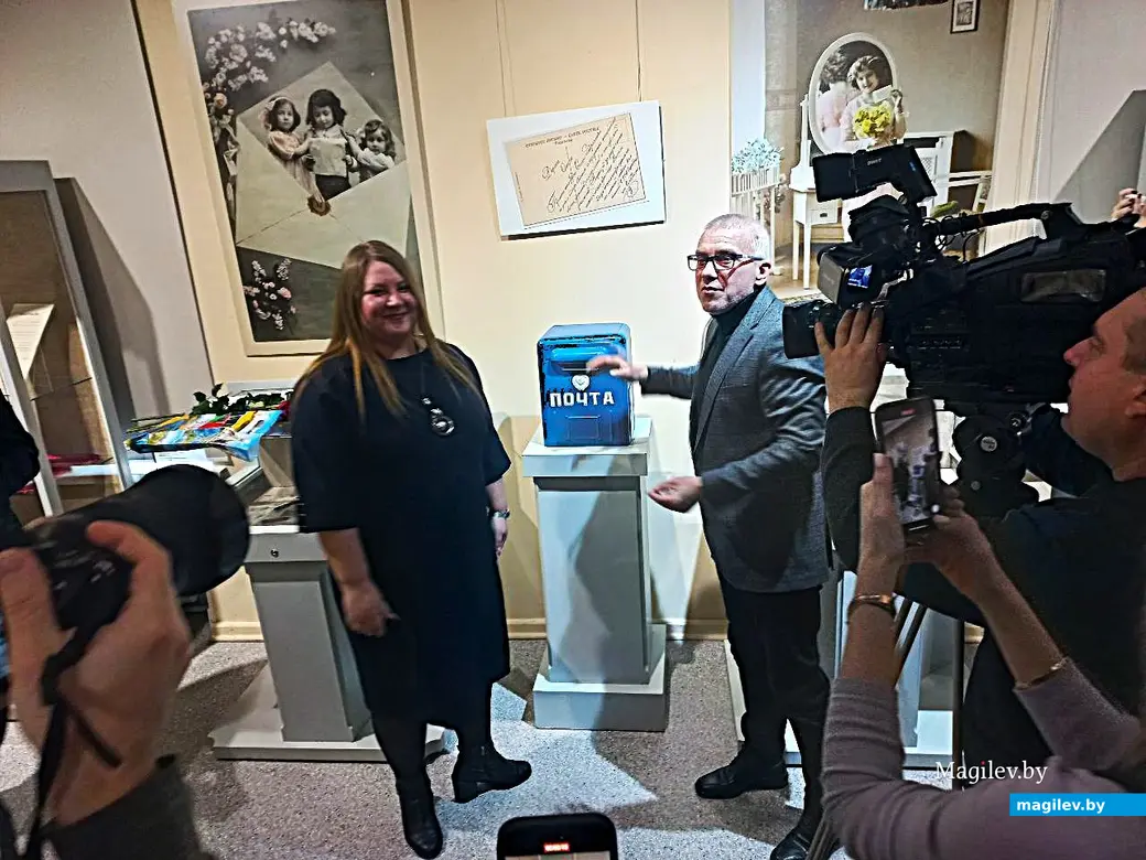 27.02.2025, Могилев, областной краеведческий музей имени Е.Р. Романова. Торжественное открытие выставки «Я вам пишу…».