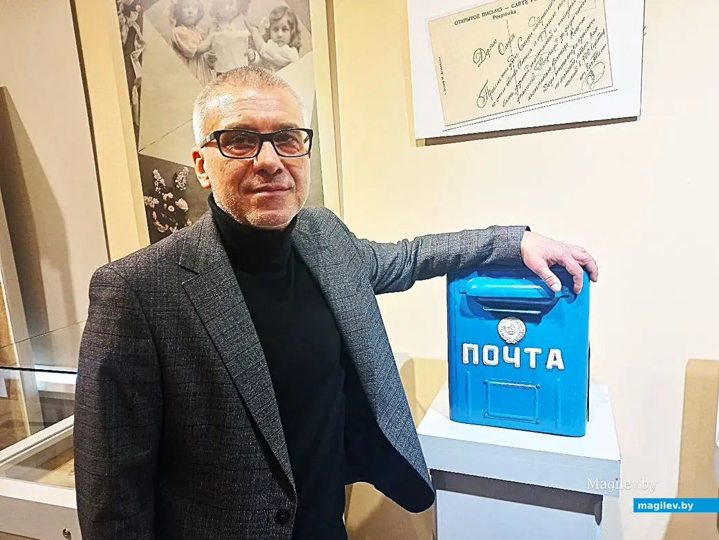 27.02.2025, Могилев, областной краеведческий музей имени Е.Р. Романова. Торжественное открытие выставки «Я вам пишу…». Владимир Лиходедов.