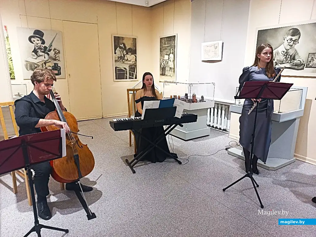 27.02.2025, Могилев, областной краеведческий музей имени Е.Р. Романова. Торжественное открытие выставки «Я вам пишу…».