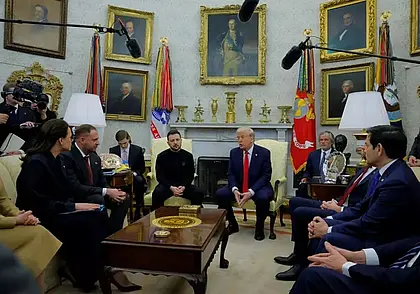 Встреча Трампа и Зеленского в Белом доме закончилась скандалом