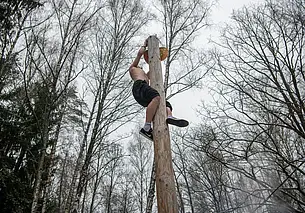 Как в Могилеве в Печерском лесопарке Масленицу отмечали: наш фоторепортаж