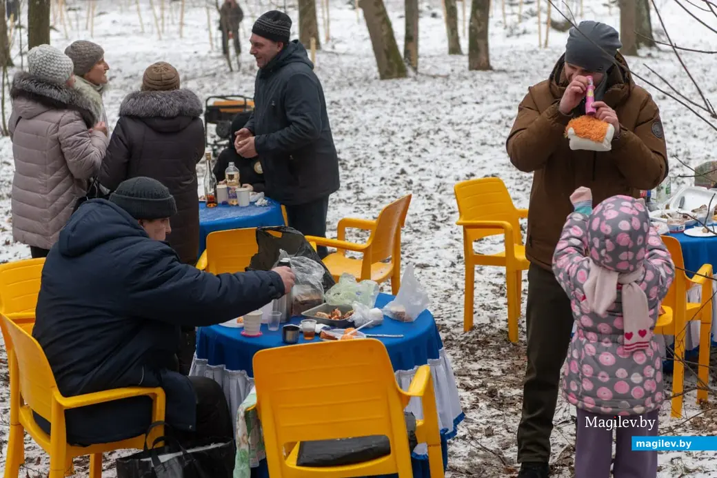 1.03.2025 г. Могилев, Печерский лесопарк. Гуляния на Масленицу