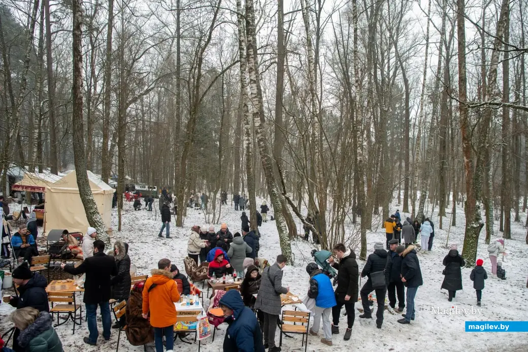 1.03.2025 г. Могилев, Печерский лесопарк. Гуляния на Масленицу
