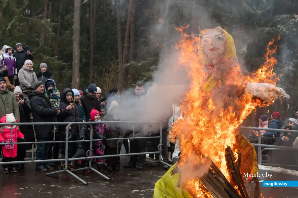 1.03.2025 г. Могилев, Печерский лесопарк. Гуляния на Масленицу