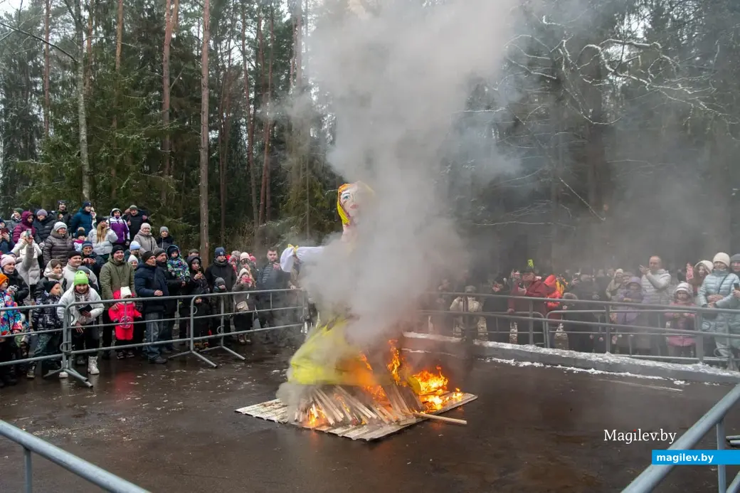 1.03.2025 г. Могилев, Печерский лесопарк. Гуляния на Масленицу