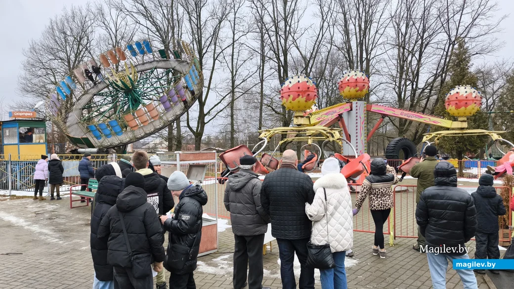 2.03.2025. Бобруйск. Праздник Масленицы в городском парке культуры и отдыха