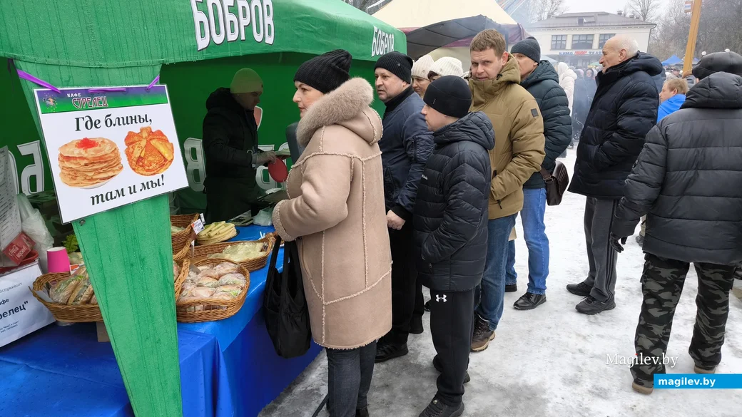 2.03.2025. Бобруйск. Праздник Масленицы в городском парке культуры и отдыха