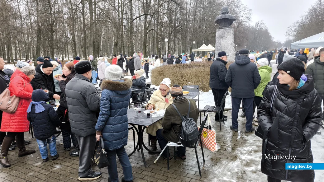 2.03.2025. Бобруйск. Праздник Масленицы в городском парке культуры и отдыха