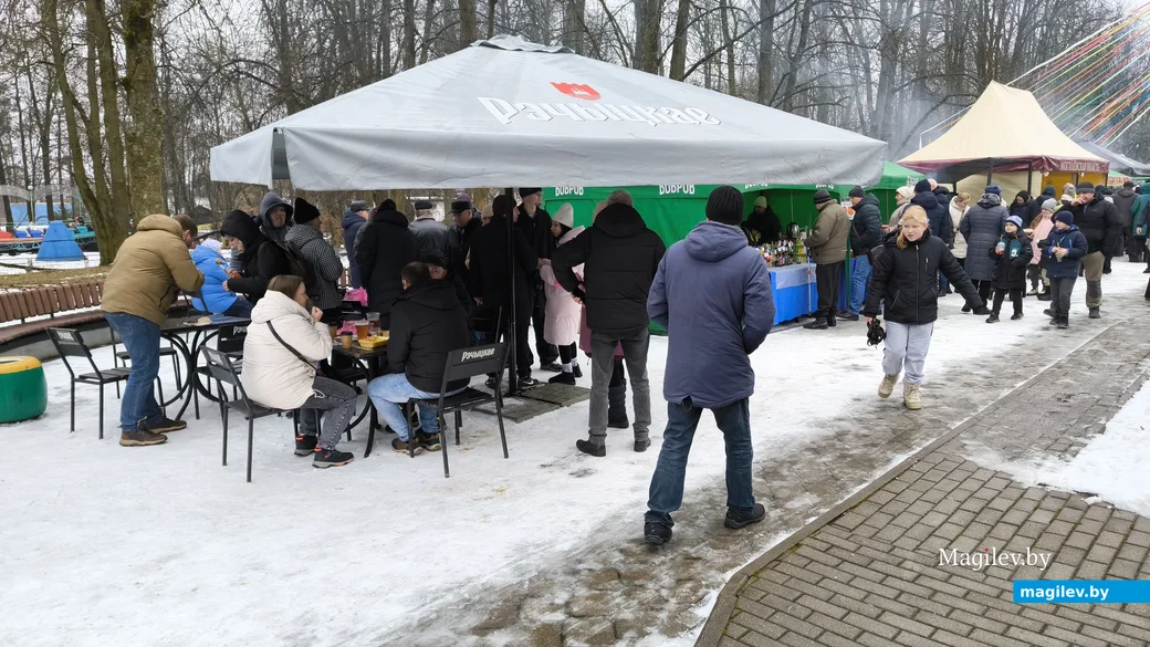 2.03.2025. Бобруйск. Праздник Масленицы в городском парке культуры и отдыха