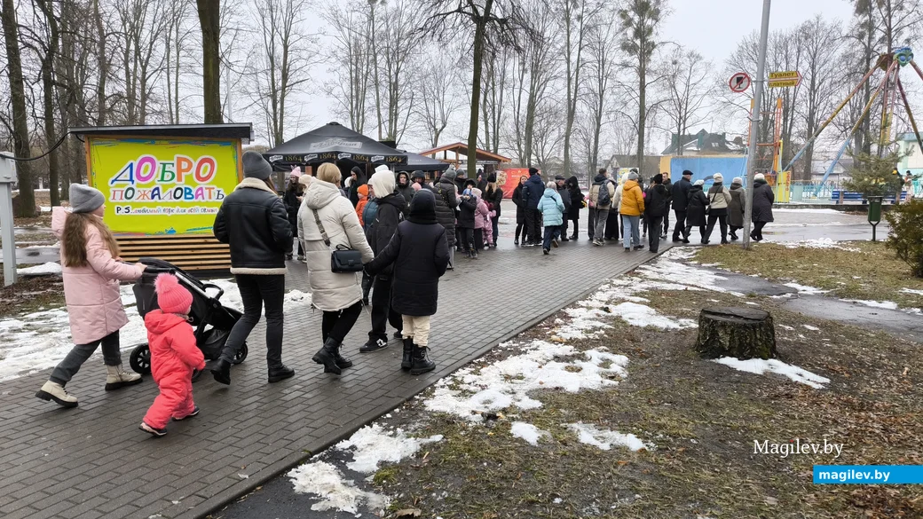 2.03.2025. Бобруйск. Праздник Масленицы в городском парке культуры и отдыха