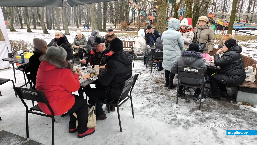 2.03.2025. Бобруйск. Праздник Масленицы в городском парке культуры и отдыха