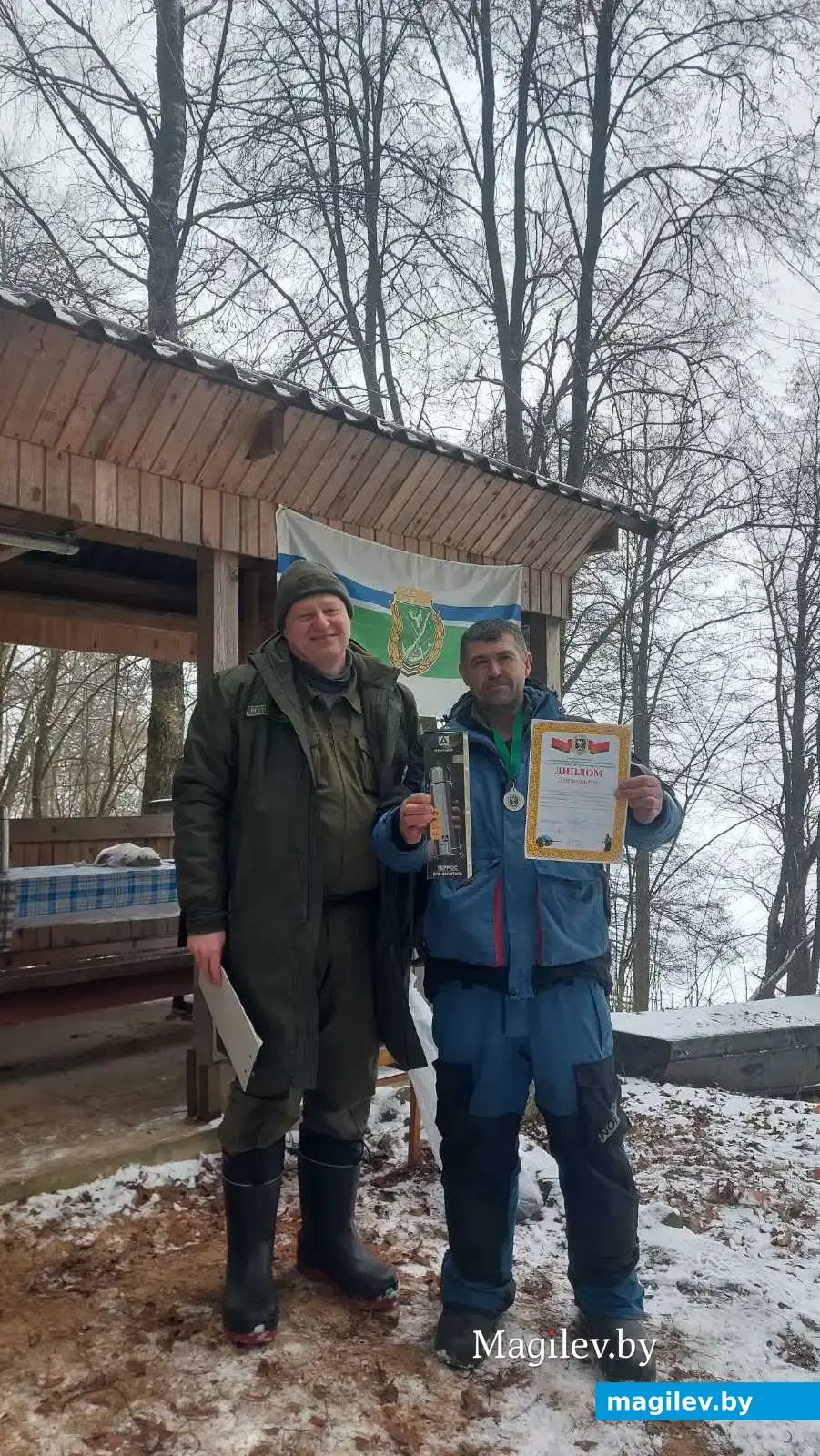 01.03.2025. Награждение Игоря Белиалова на Чигиринском водохранилище.