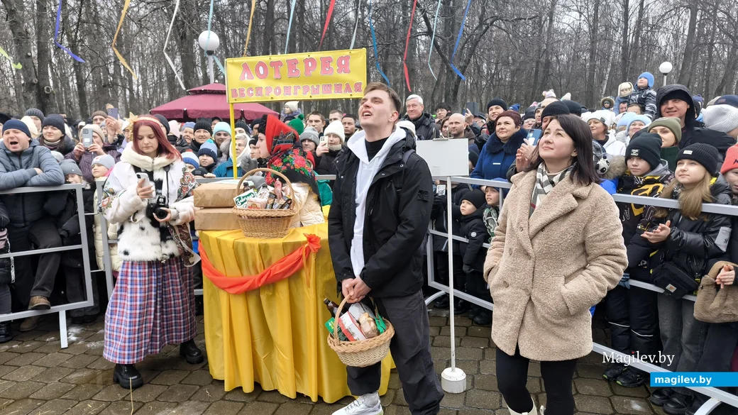 2.03.2025. Бобруйск. Праздник Масленицы в городском парке культуры и отдыха