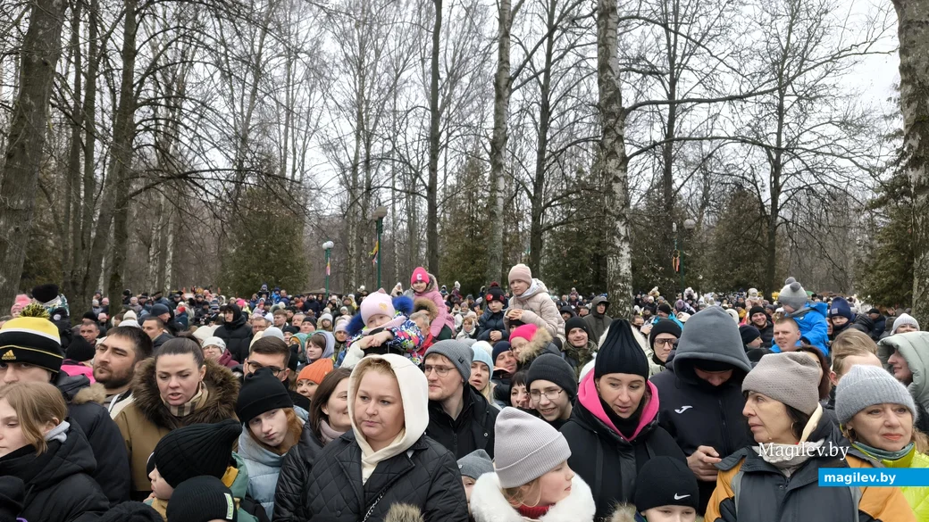 2.03.2025. Бобруйск. Праздник Масленицы в городском парке культуры и отдыха