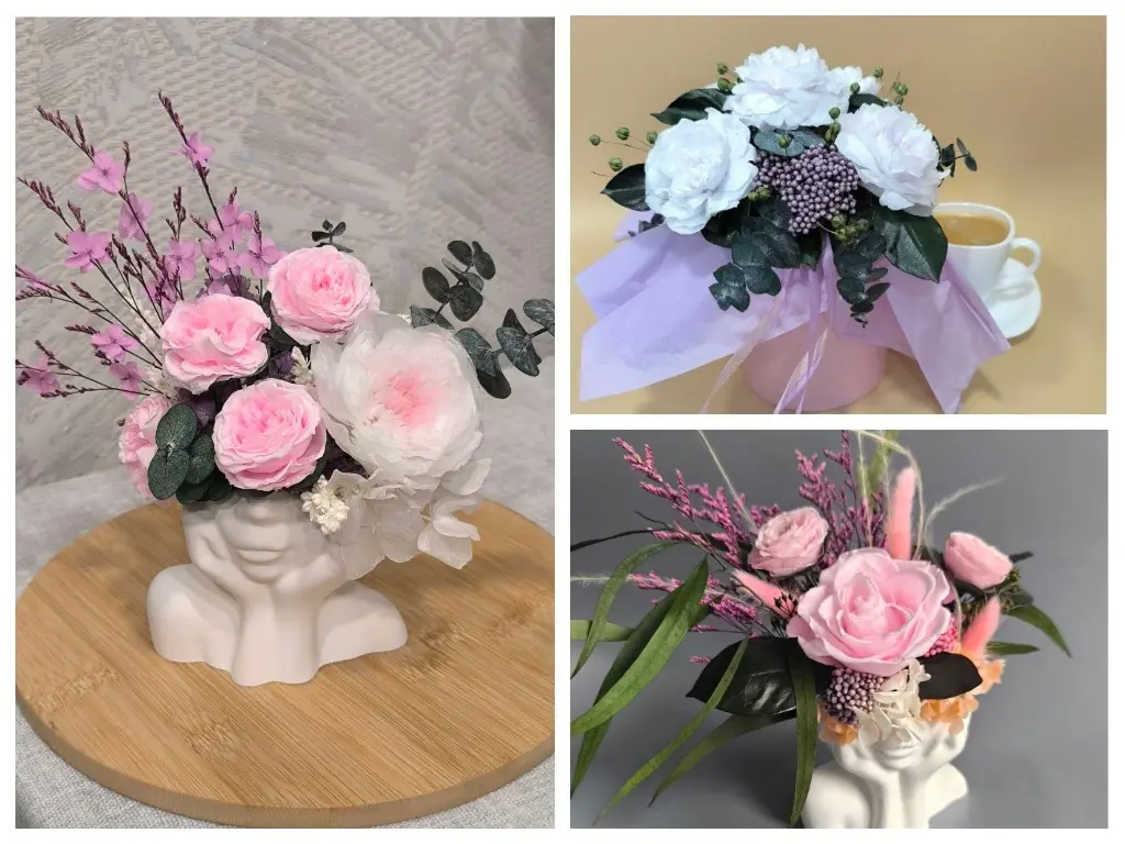 Цветочные композиции, созданные Ольгой Бродовой.