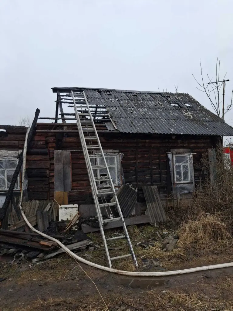 4.03.2025 г. Могилевский район, д. Новоселки. Фото: Могилевское областное УМЧС