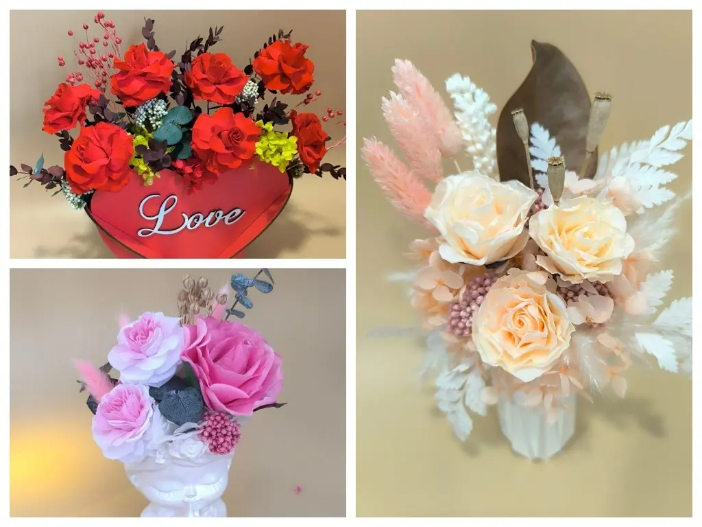 Цветочные композиции, созданные Ольгой Бродовой.