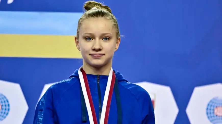 Елена Титовец. Фото Международной федерации гимнастики.