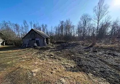 В Краснопольском районе пенсионер получил ожоги при тушении травы