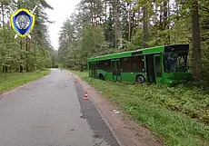 В Могилевском районе в аварию попал автобус. Следователи просят откликнуться пассажиров злополучного рейса