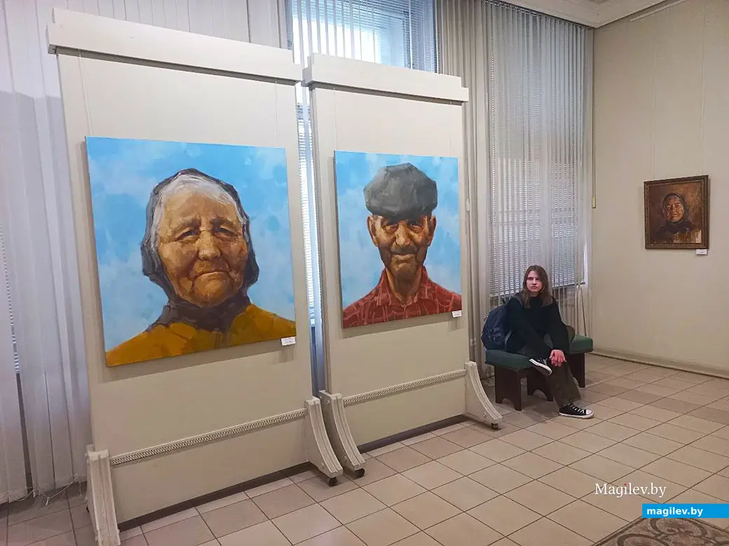 13.03.2025, Могилев, художественный музей имени Павла Масленикова. Торжественное открытие выставки картин Евгения Зайцева.