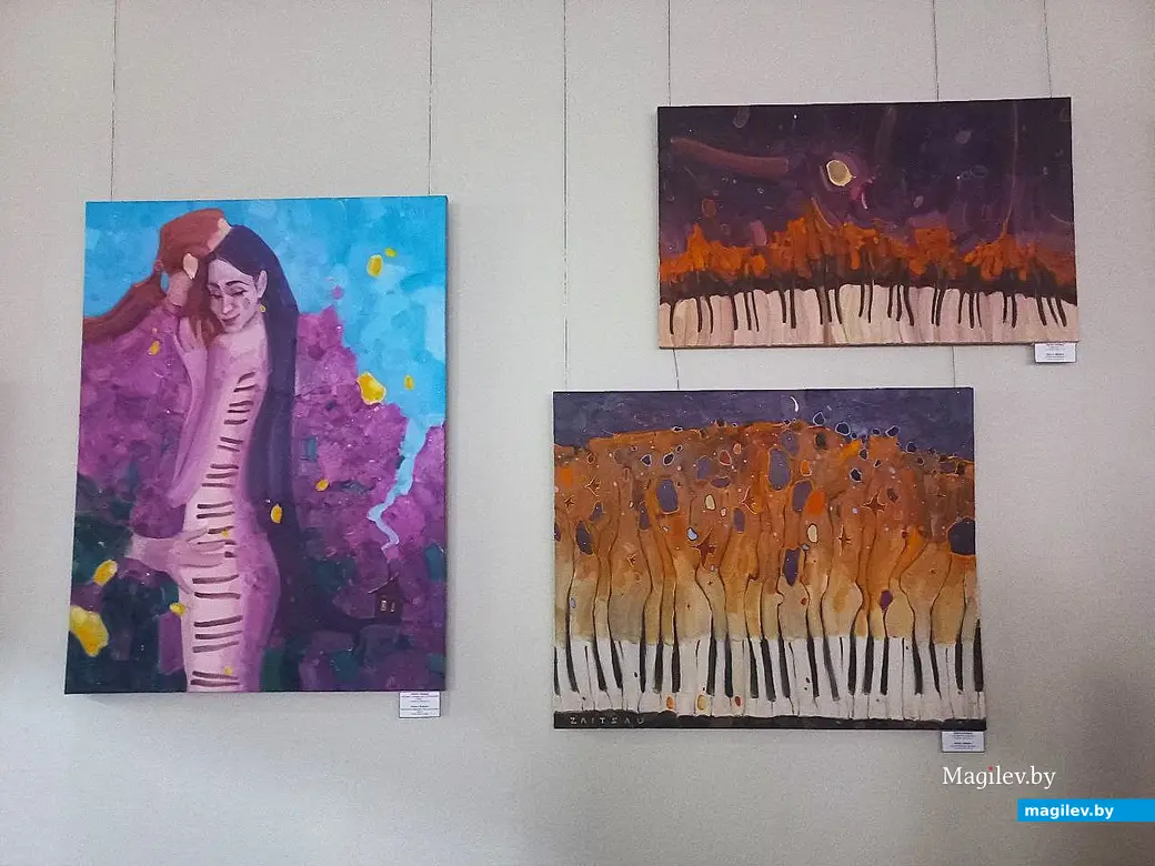 13.03.2025, Могилев, художественный музей имени Павла Масленикова. Торжественное открытие выставки картин Евгения Зайцева.