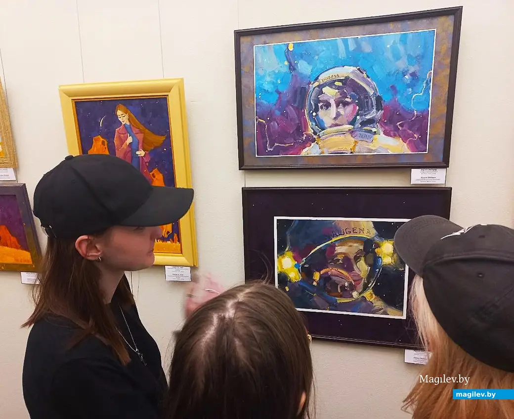 13.03.2025, Могилев, художественный музей имени Павла Масленикова. Торжественное открытие выставки картин Евгения Зайцева.