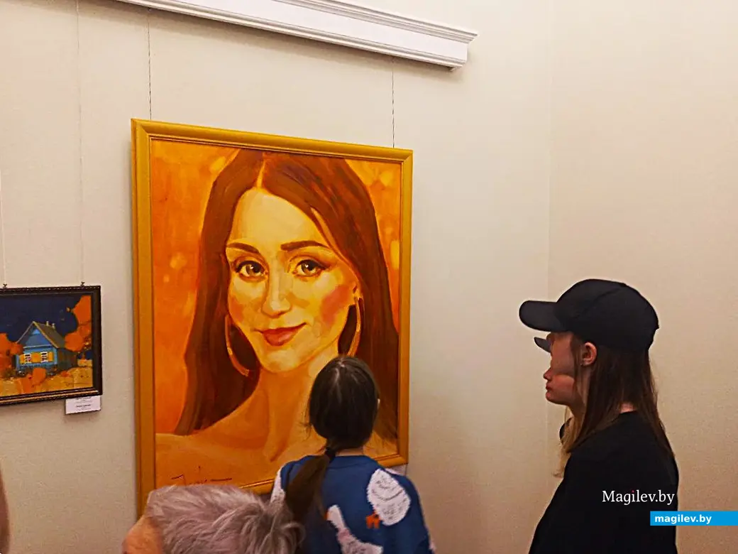 13.03.2025, Могилев, художественный музей имени Павла Масленикова. Торжественное открытие выставки картин Евгения Зайцева.