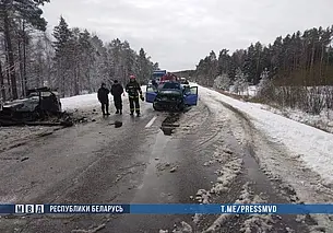 Семь человек, в том числе три ребенка пострадали в аварии в Быховском районе