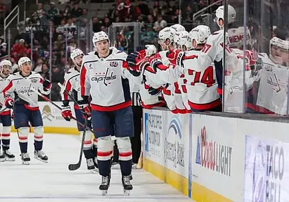 Шайба белоруса стала победной для «Вашингтона» в матче против «Сан-Хосе»