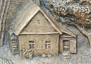 Скульптурную композицию «Спадчына» установили на площади Единства в Могилеве. Фотофакт