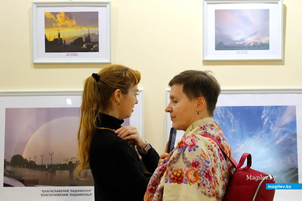 18 марта 2025 года. Могилев. Музей этнографии. На выставке работ Виктора Полунина.