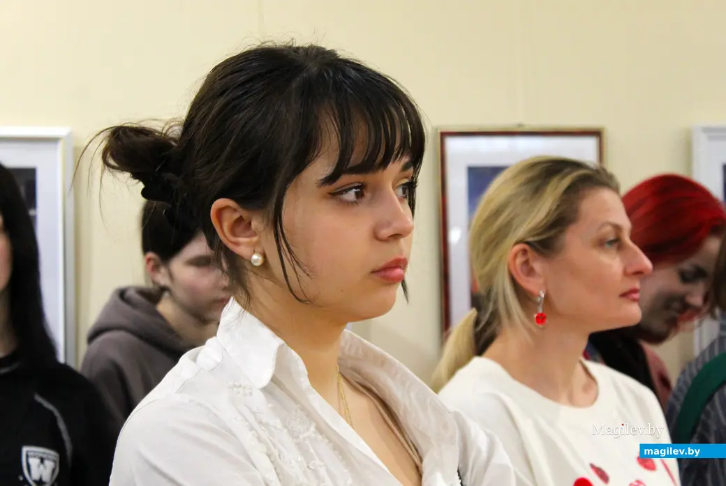 18 марта 2025 года. Могилев. Музей этнографии. На выставке работ Виктора Полунина.