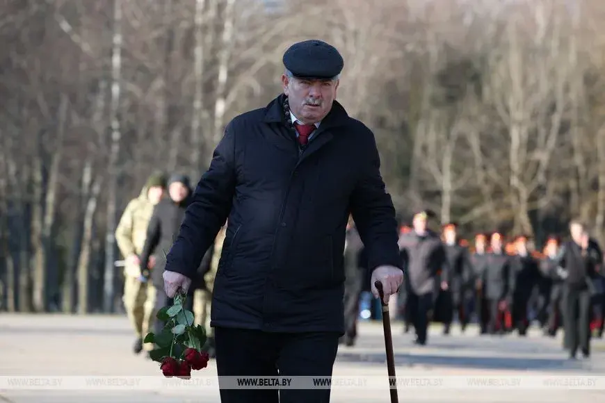 22 марта 2025 года. Мемориальный комплекс «Хатынь». Мероприятия, посвященные 82-й годовщине со дня трагедии белорусской деревни..