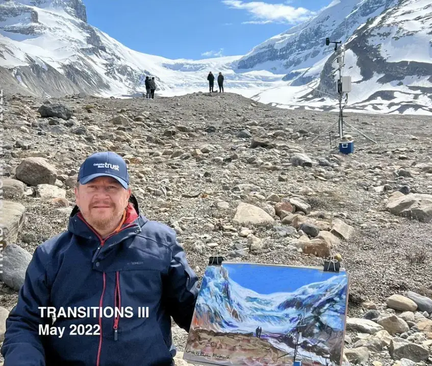 Канада, май 2022 года. 3-я экспедиция Геннадия Иванова в рамках проекта «Transitions». Фото: climatetransitions.co.uk .