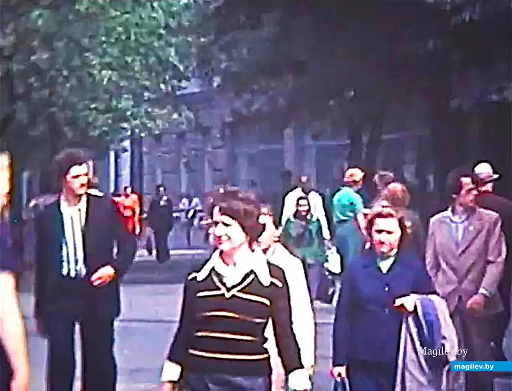 1978 год, Могилев. Скриншот фильма о нашем городе.