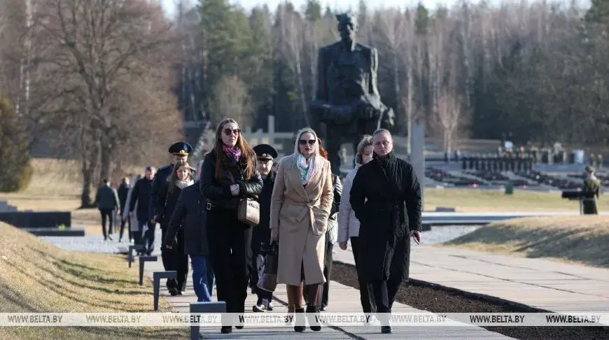 22 марта 2025 года. Мемориальный комплекс «Хатынь». Мероприятия, посвященные 82-й годовщине со дня трагедии белорусской деревни..