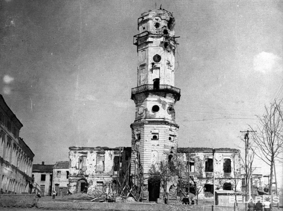 Середина XX в. Могилев. Покалеченная войной, но выстоявшая....