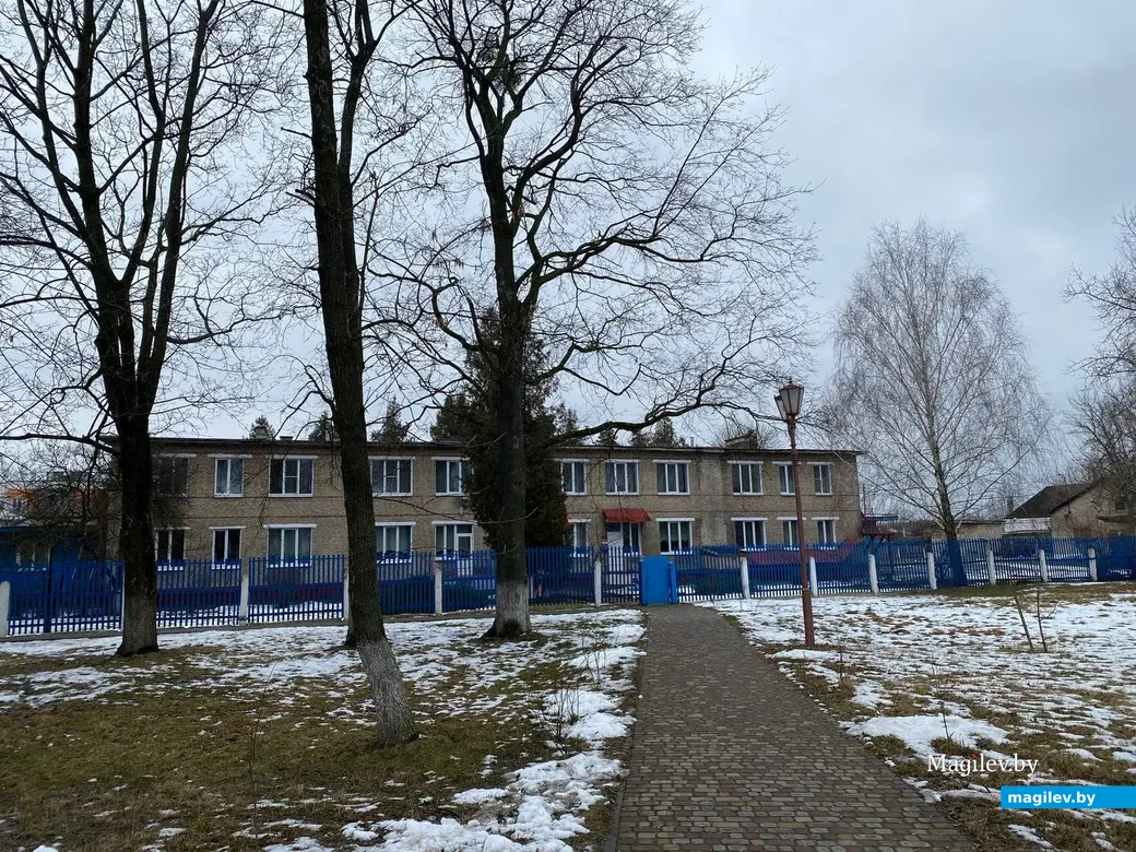  02.03.2025. Бобруйск. Где-то неподалеку был прежний театр.