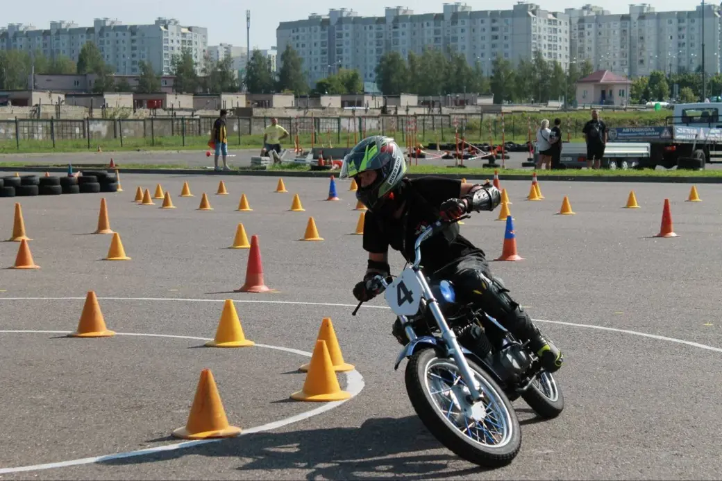 Август, 2024 г., Минск. Соревнования по мотоджимхане. Фото: Екатерина Павленко.