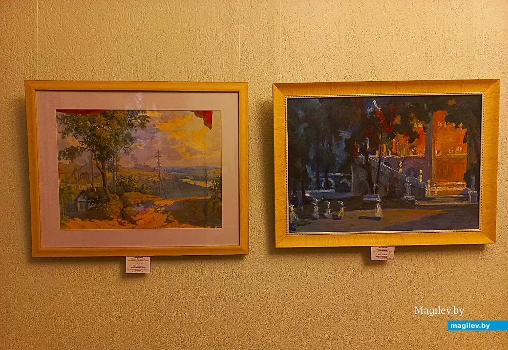 Могилев, XVIII международный молодежный театральный фестиваль «Мартконтакт-2025». Выставка «Павел Маслеников. Театр глазами художника».