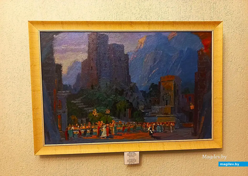 Могилев, XVIII международный молодежный театральный фестиваль «Мартконтакт-2025». Выставка «Павел Маслеников. Театр глазами художника».